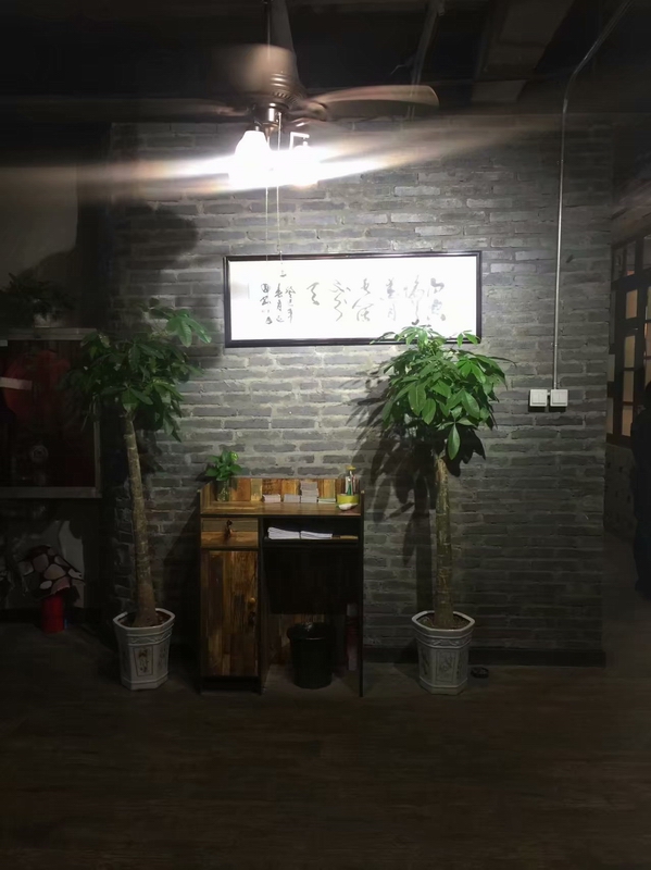 淮南益汁鹅餐厅二层玄关小景