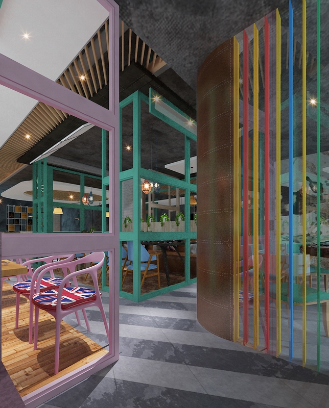 淮南青苔港式餐厅小包厢