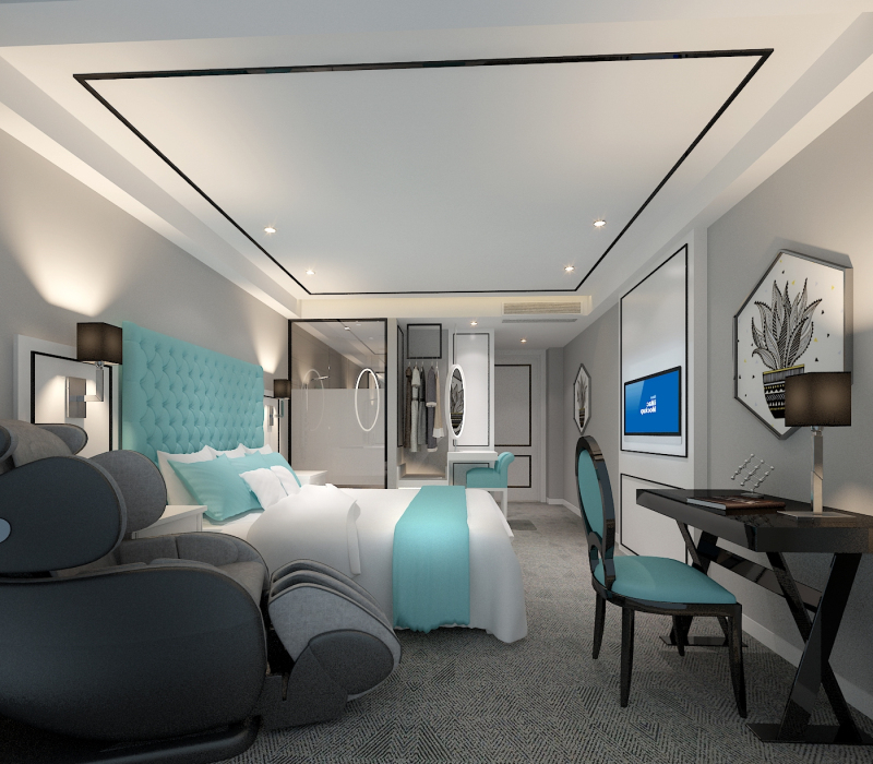 喆啡轻雅酒店大床房