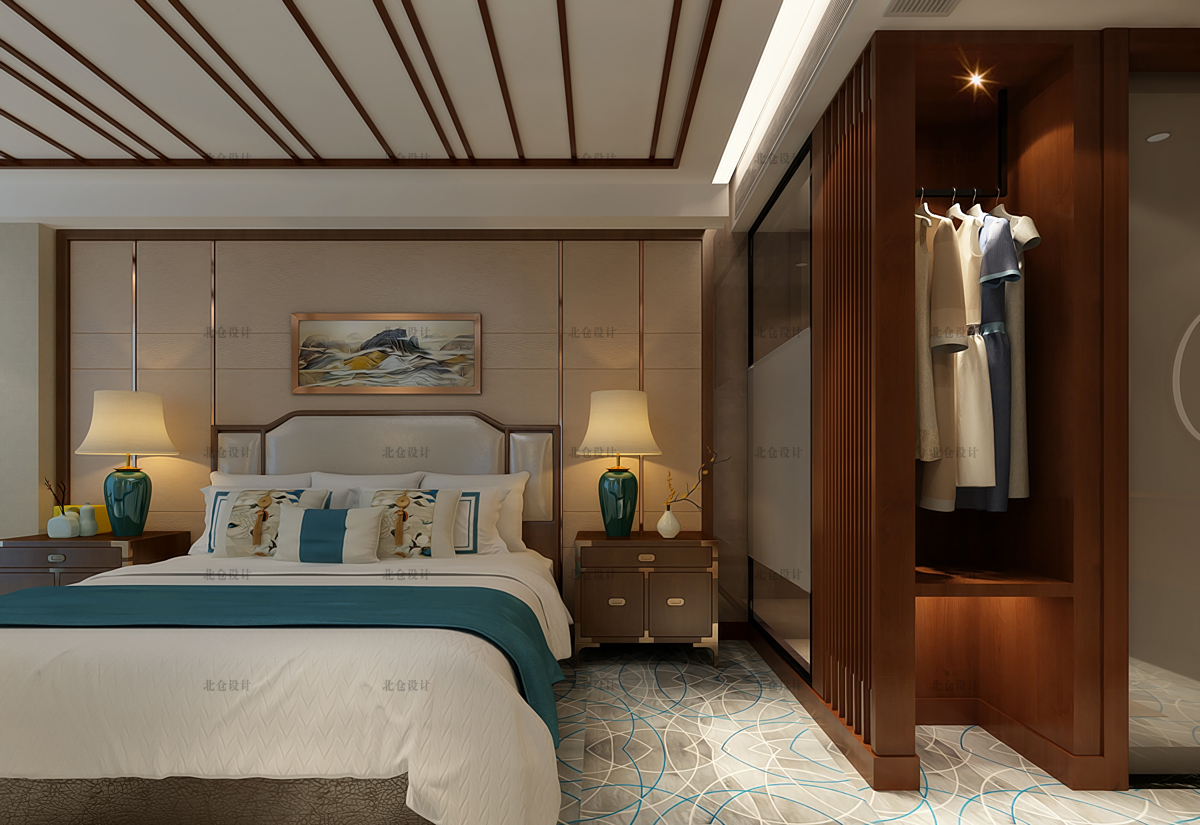 信华酒店中式客房设计 信华酒店中式客房设计