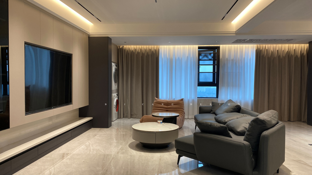 国宾府客厅实景