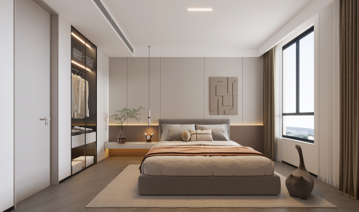 现代别墅老人房设计