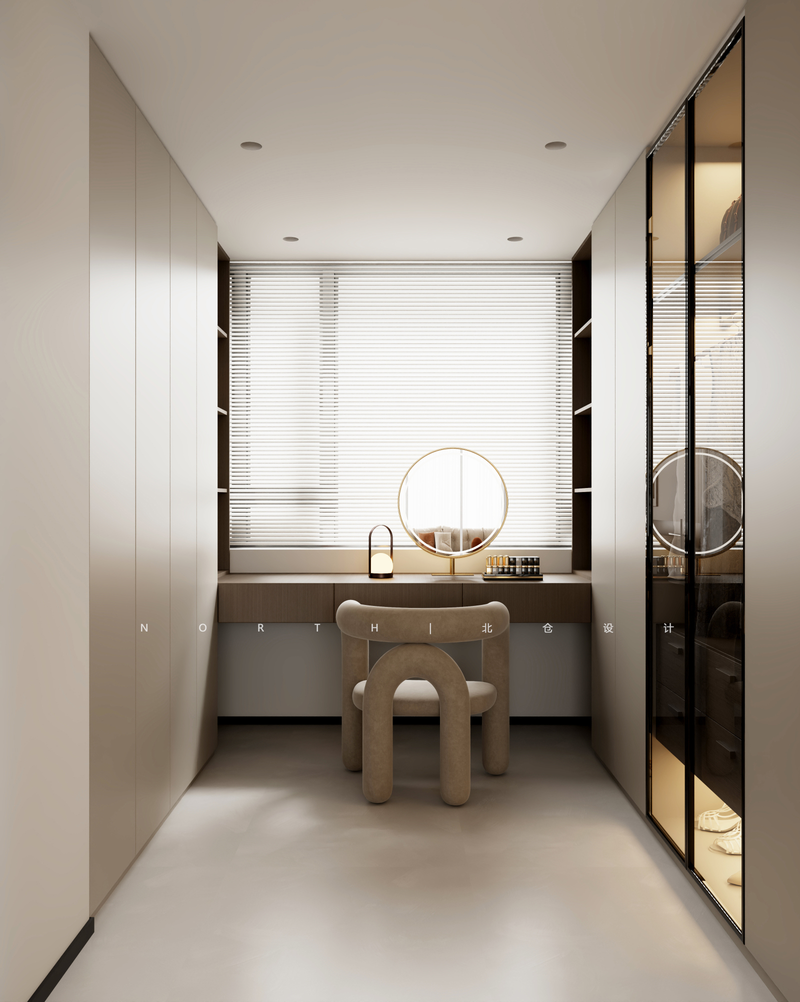 山水墅改衣帽间设计